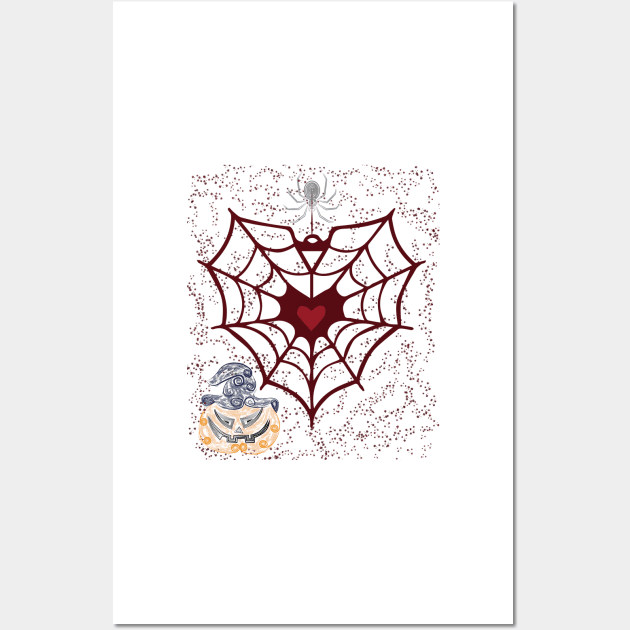 Spiderweb Wall Art by MCBZ